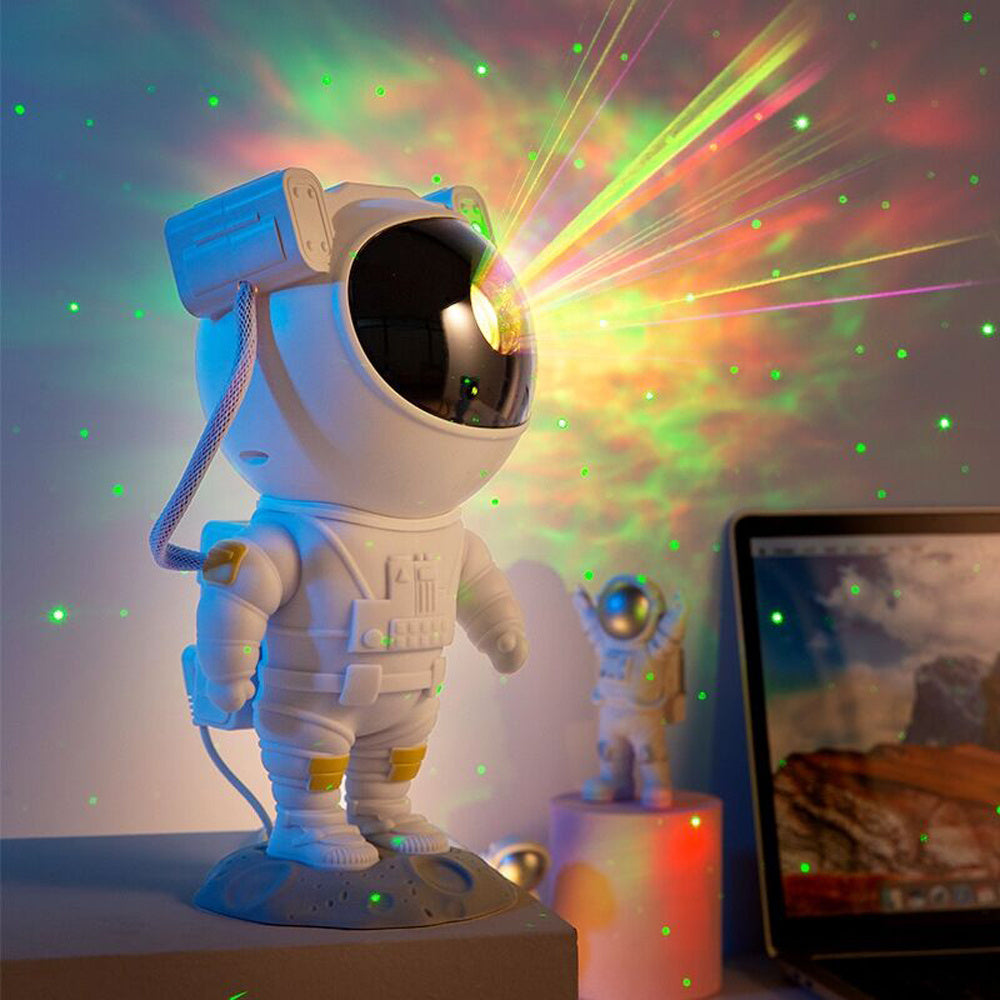 Creative Astronaut Galaxy Starry Sky Projector Nightlight USB Atmospher Bedroom Table Lamp™