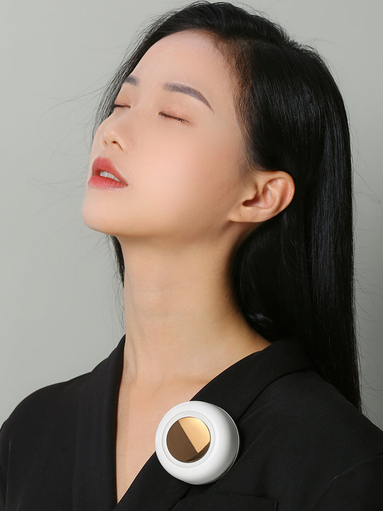 Mini Clip Fan Hanging Waist Neck Fan Girl Electric Air Cooling Fan 900mah USB Leafless Fan 3 Speeds For Outdoor Camping Fishing ™