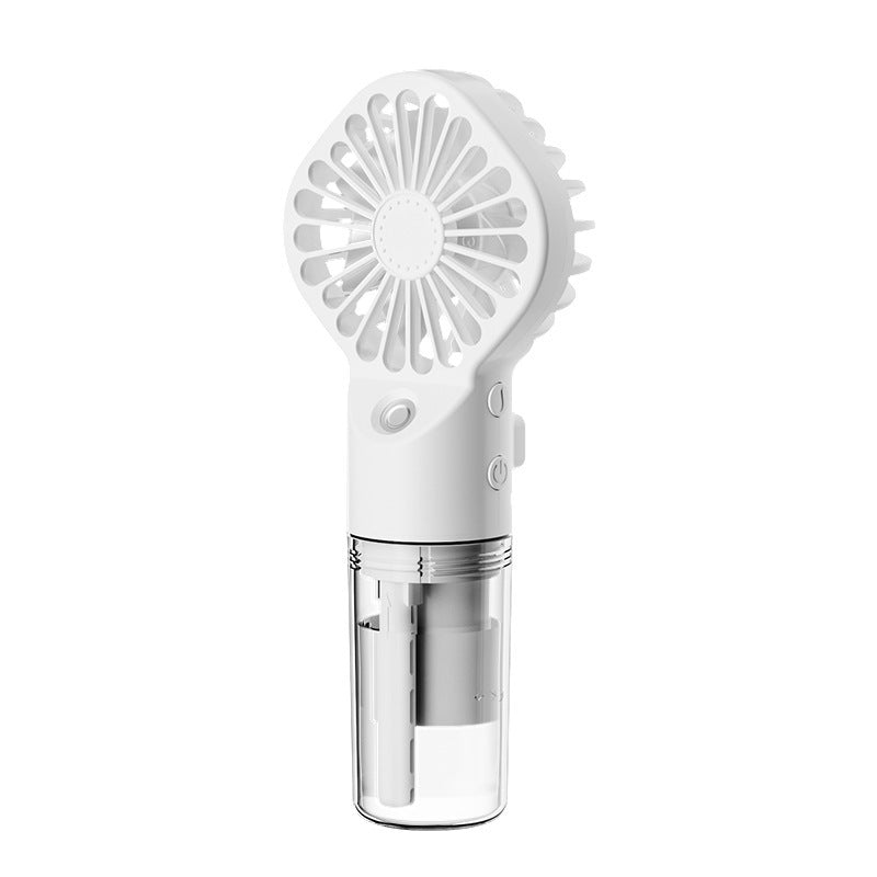 Portable Handheld Spray Fan 4-Speed Water Spray Mist Fan Summer Cooling Artifact USB Charging Summer Supplies Outdoor Mini Fan ™