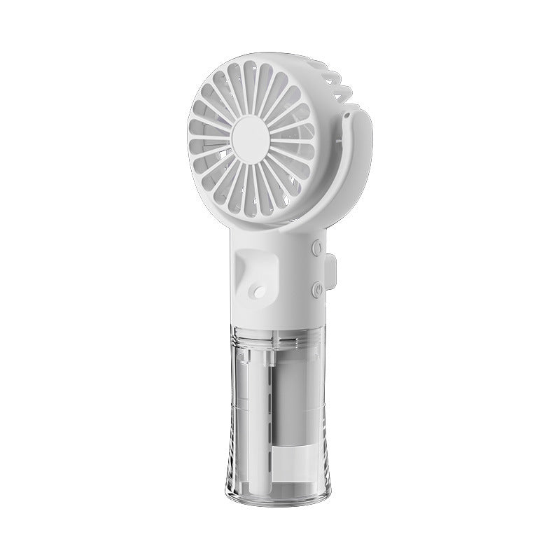 Portable Handheld Spray Fan 4-Speed Water Spray Mist Fan Summer Cooling Artifact USB Charging Summer Supplies Outdoor Mini Fan ™