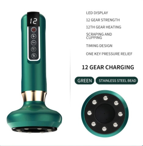 Electric Vacuum Cupping Massager For Body Anti-Cellulite Suction Cup Gua Sha Massage Body Cups Guasha Fat Burning Slimming Jars ™
