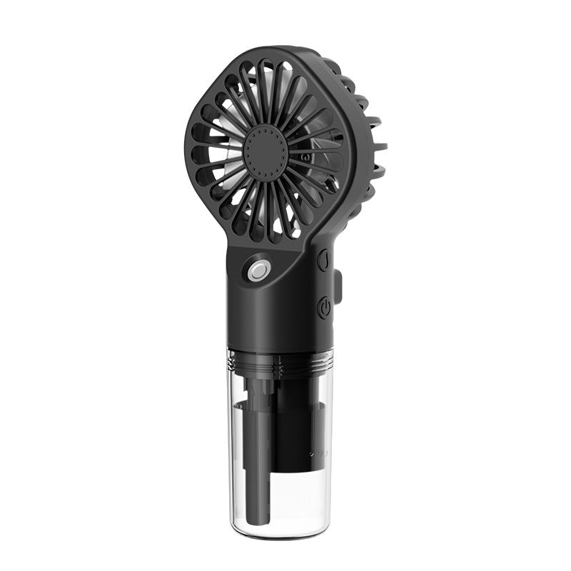 Portable Handheld Spray Fan 4-Speed Water Spray Mist Fan Summer Cooling Artifact USB Charging Summer Supplies Outdoor Mini Fan ™