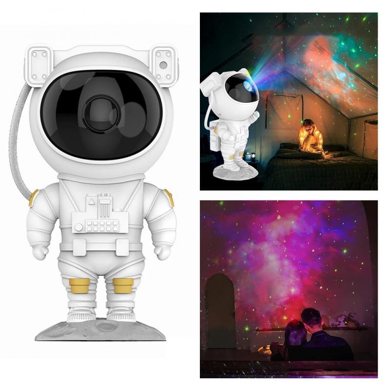 Creative Astronaut Galaxy Starry Sky Projector Nightlight USB Atmospher Bedroom Table Lamp™