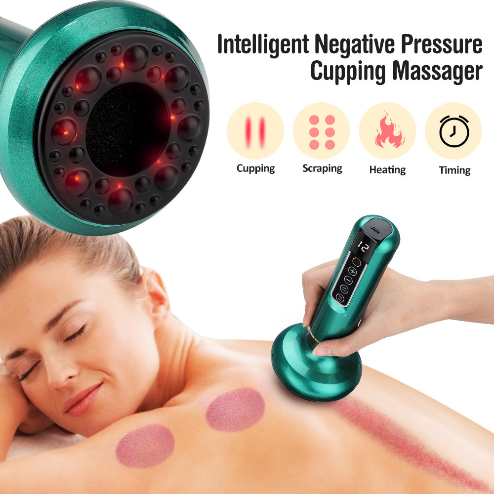 Electric Vacuum Cupping Massager For Body Anti-Cellulite Suction Cup Gua Sha Massage Body Cups Guasha Fat Burning Slimming Jars ™