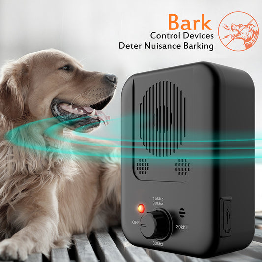 Pets Dog Anti Barking Device Pet Dog Ultrasonic Anti Barking Collars Repeller Outdoor Dogs Stop No Bark Control Training Device Supplies™